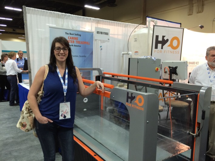 Heather researched water treadmills which we will be adding to our facility in the near for patients requiring rehabilitation.