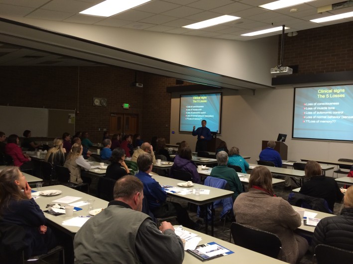 Dr. Peter Gordon explains the clinical signs of seizure activity 'The 5 Losses'