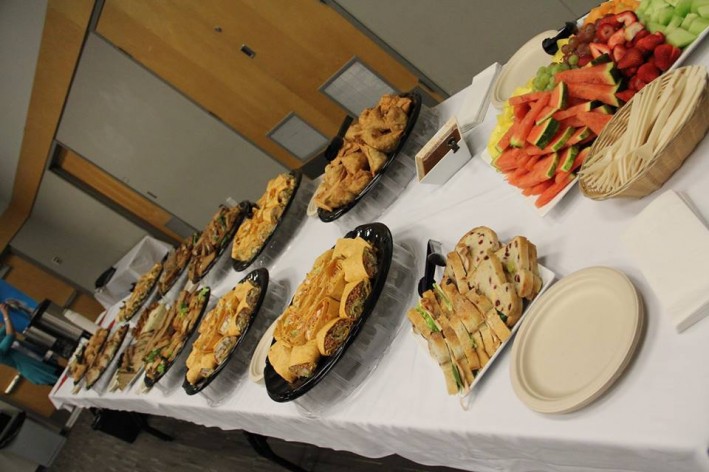 Some of the delicious foods prepared by Kwantlen's Grass Roots Café.